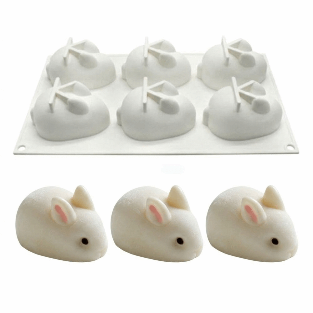 Bunny Cake Mold - Silikon 3D Tavşan Kek Kalıpları Tavşan