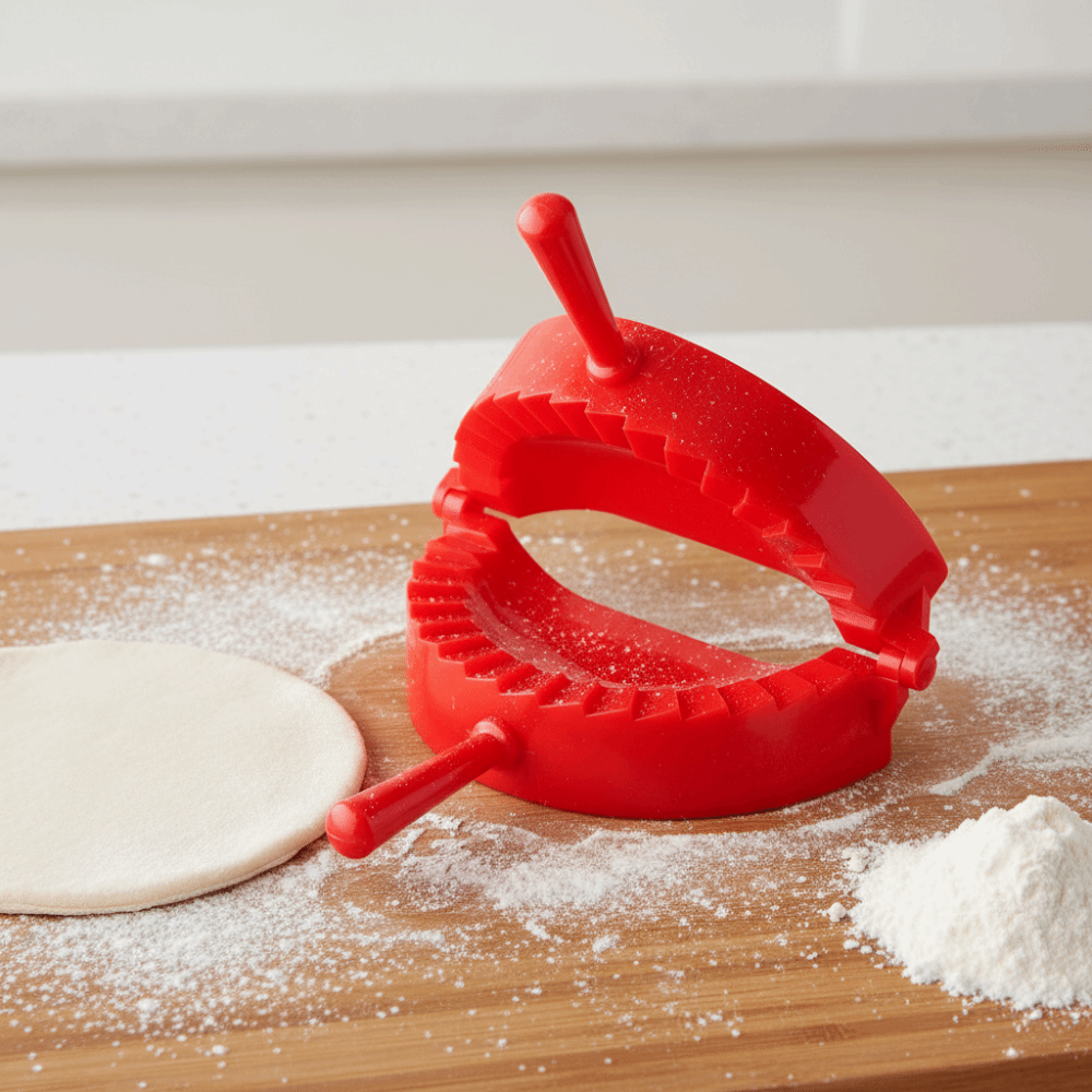 Dumpling Press Set - Manuel Mantı Yapıcı El Presi Plastik