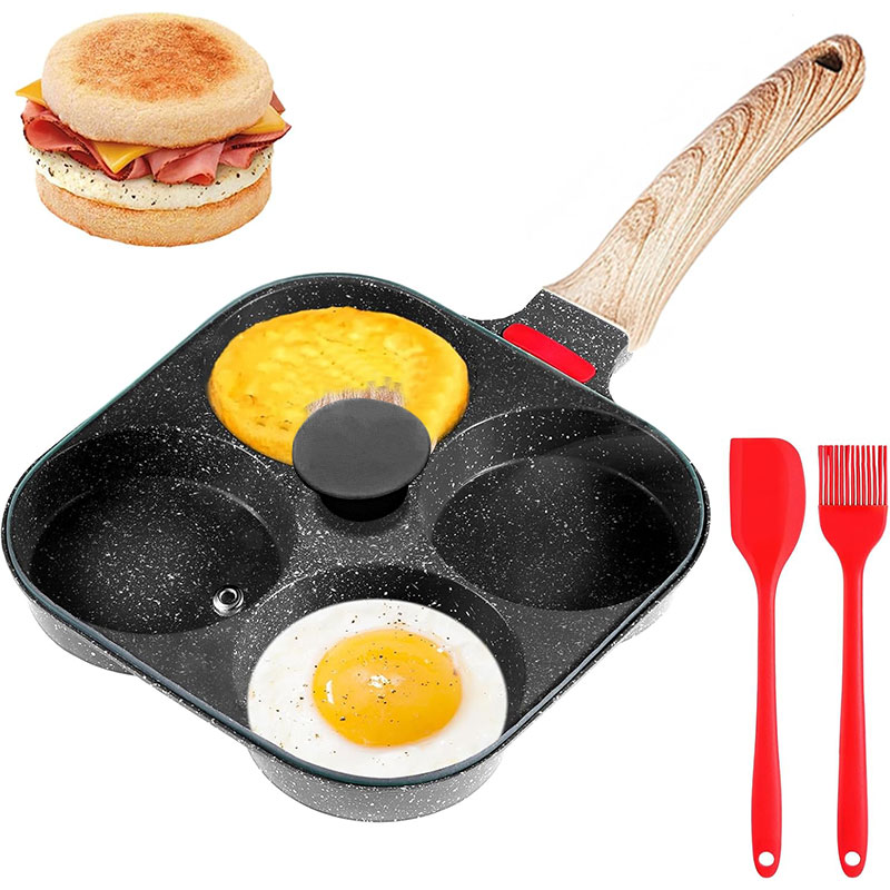 Egg Waffle Pan - Derinleştirilmiş Yumurta Kızartma Tavası Kapaklı 4