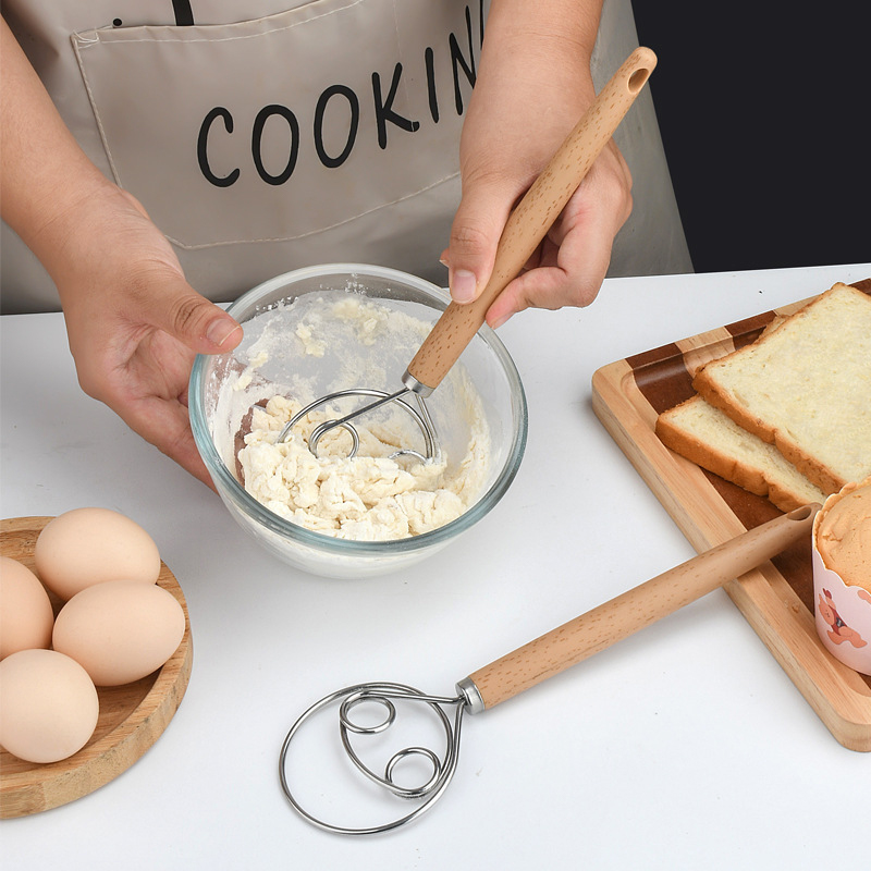 Danish Pancake Pan - Yeni·10 İnç Paslanmaz Çelik El Mikseri