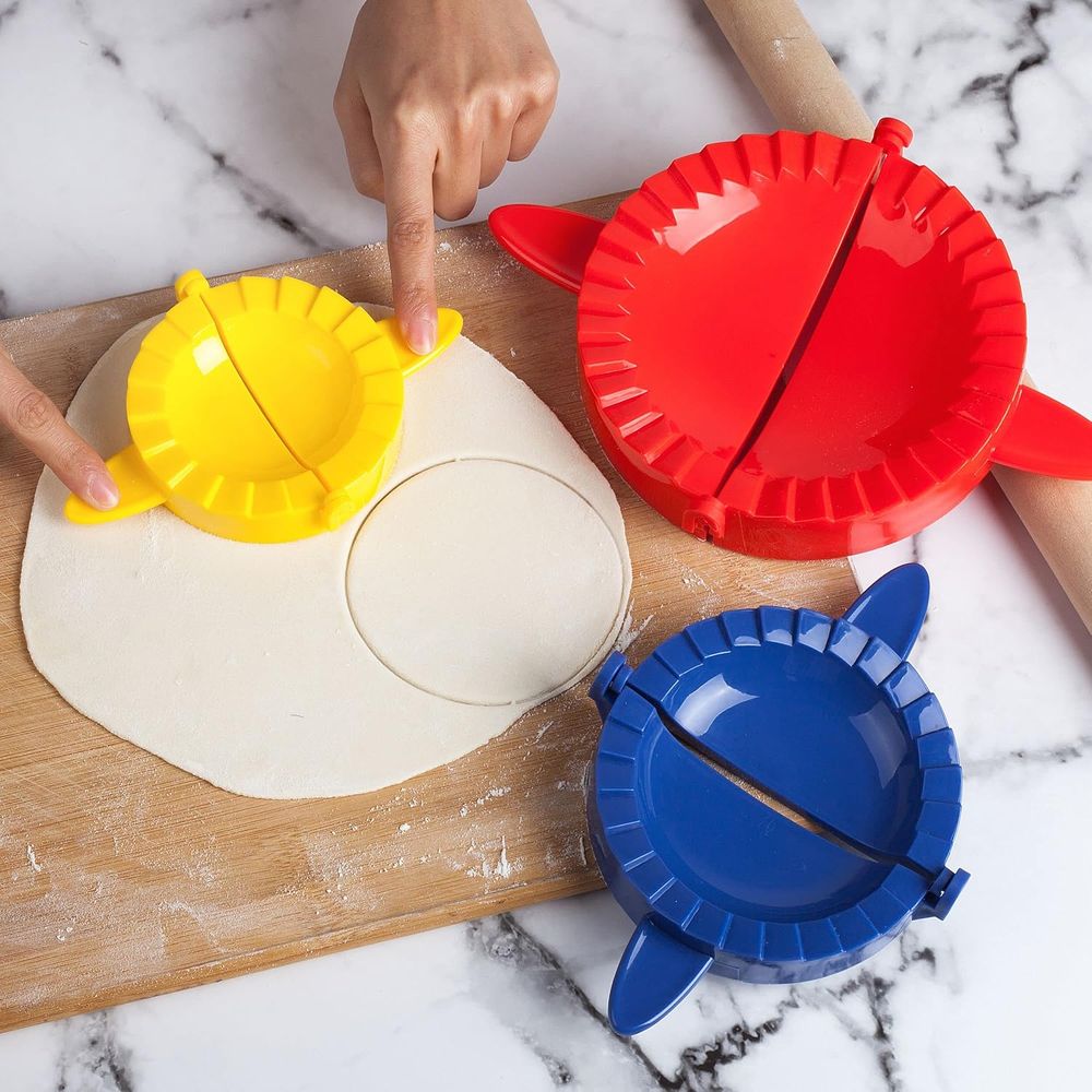 3 Parçalı Hamur Pres Seti: Man - Dumpling Press Set incelemesi ve fiyatı