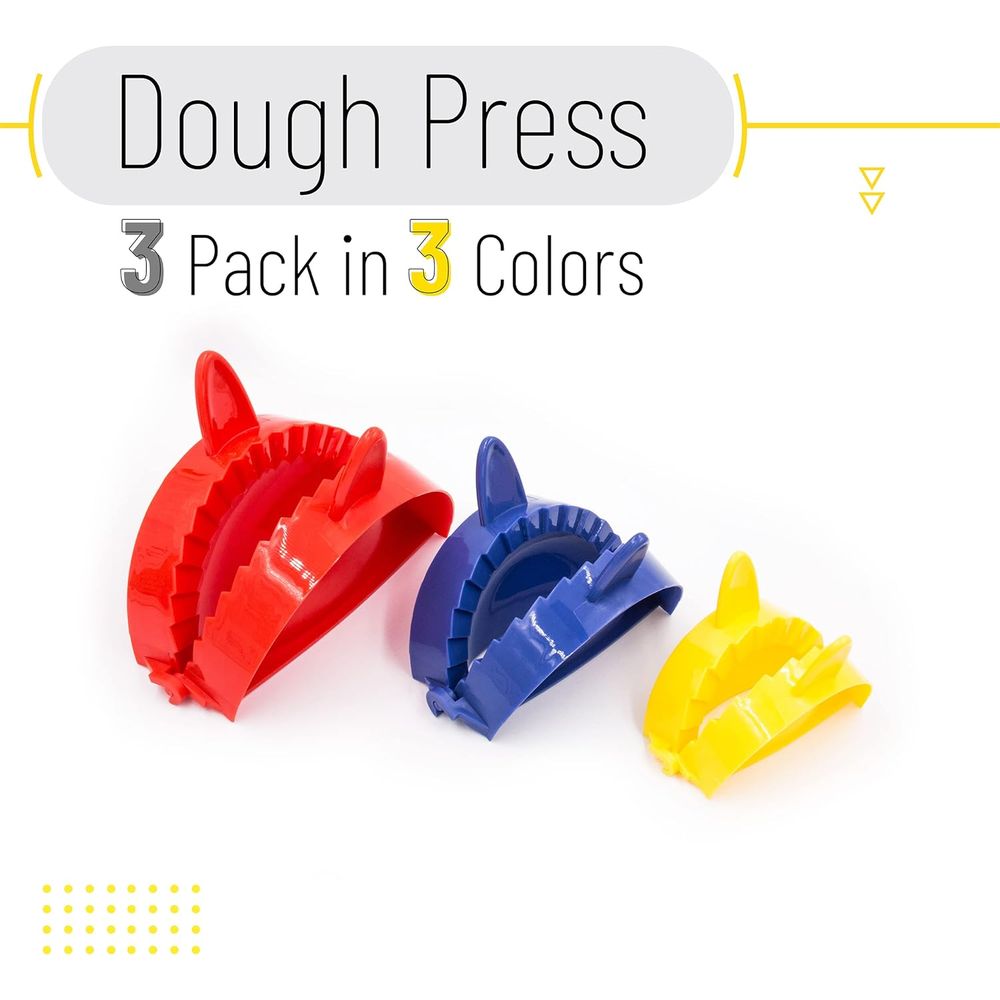 3 Parçalı Hamur Pres Seti: Man - Dumpling Press Set incelemesi ve fiyatı