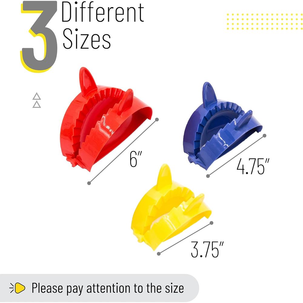 3 Parçalı Hamur Pres Seti: Man - Dumpling Press Set incelemesi ve fiyatı