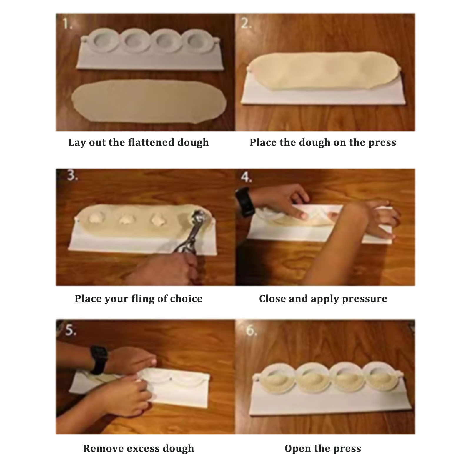 Büyük Diy Hamur Kalıp Hamur Ba - Dumpling Press Set incelemesi ve fiyatı