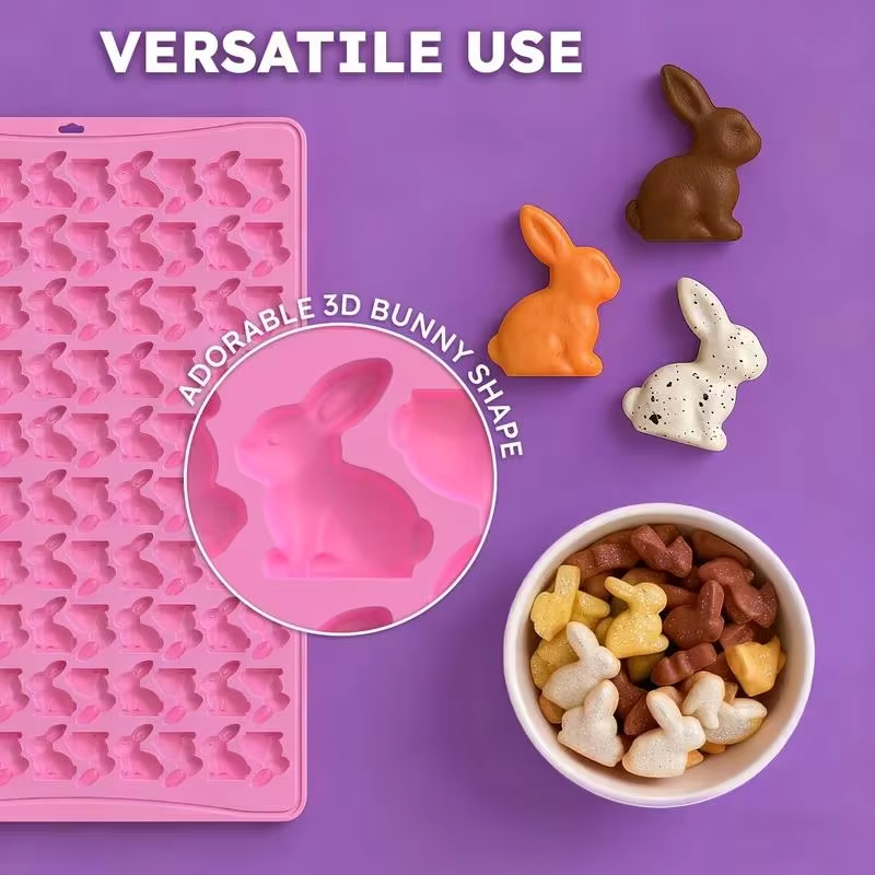 100 Bölmeli Silikon Tavşan Şek - Bunny Cake Mold incelemesi ve fiyatı