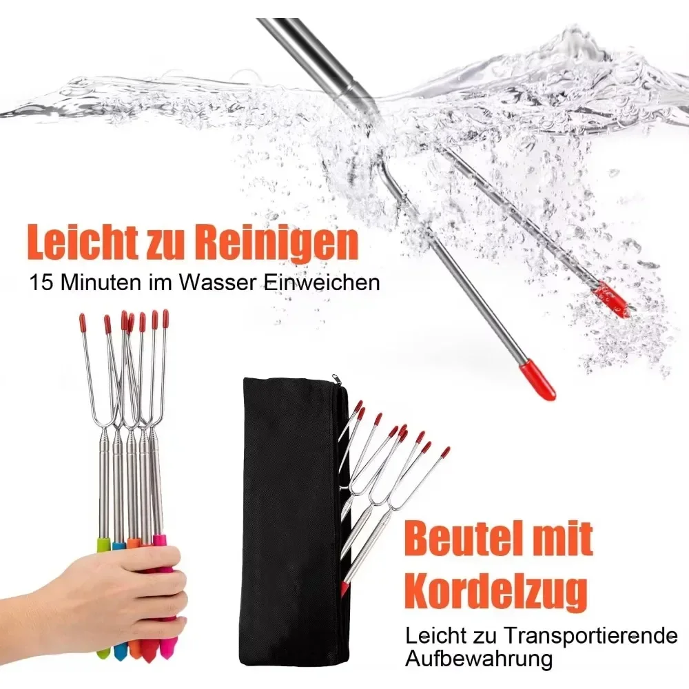 Yeni BARBEKÜ Çatalları Telesko - Corn Dog Stick incelemesi ve fiyatı